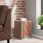 Preview: Hocker Teak Massivholz und Harz