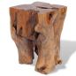 Preview: Hocker Massivholz Teak