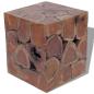 Preview: Hocker Massivholz Teak