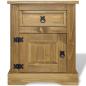 Preview: Nachttisch im Mexiko-Stil Kiefer Massiv 53x39x66 cm