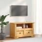 Preview: TV-Schrank Mexiko-Stil Kiefernholz 91x43x56 cm