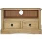 Preview: TV-Schrank Mexiko-Stil Kiefernholz 91x43x56 cm