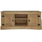 Preview: TV-Schrank Mexiko-Stil Kiefernholz 120x40x52 cm