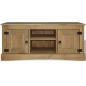Preview: TV-Schrank Mexiko-Stil Kiefernholz 120x40x52 cm