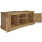 Preview: TV-Schrank Mexiko-Stil Kiefernholz 120x40x52 cm