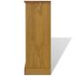 Preview: Bücherschrank 3 Fächer Mexiko-Stil Kiefernholz 81x29x100 cm