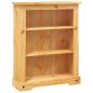 Preview: Bücherschrank 3 Fächer Mexiko-Stil Kiefernholz 81x29x100 cm
