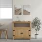 Preview: ARDEBO.de - TV-Schrank im Mexiko-Stil Kiefer Massiv Corona 80 x 43 x 78 cm