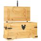 Preview: Truhe Mexiko-Stil Kiefernholz 91x49,5x47 cm