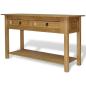 Preview: Konsolentisch im Mexiko-Stil Kiefer Massiv Corona 93x34,5x73 cm