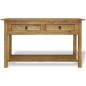 Preview: Konsolentisch im Mexiko-Stil Kiefer Massiv Corona 93x34,5x73 cm
