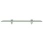 Preview: Schwebendes Regal Glas 50x20 cm 8 mm