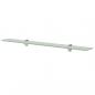 Preview: ARDEBO.de - Schwebendes Regal Glas 80x20 cm 8 mm