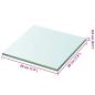 Preview: Regalboden Glas Transparent 20 cm x 20 cm