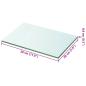 Preview: Regalboden Glas Transparent 20 cm x 30 cm