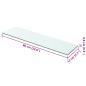 Preview: Regalboden Glas Transparent 60x12 cm