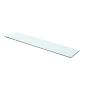 Preview: Regalboden Glas Transparent 70x15 cm