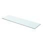 Preview: Regalboden Glas Transparent 70 cm x 20 cm