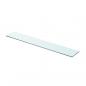 Preview: Regalboden Glas Transparent 80x12 cm
