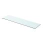 Preview: Regalboden Glas Transparent 80x20 cm