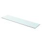 Preview: Regalboden Glas Transparent 90x20 cm