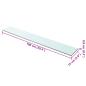 Preview: Regalboden Glas Transparent 100x15 cm