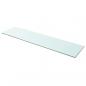 Preview: ARDEBO.de - Regalboden Glas Transparent 100x25 cm