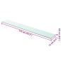 Preview: Regalboden Glas Transparent 110x15 cm