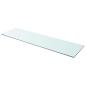 Preview: Regalboden Glas Transparent 110x30 cm
