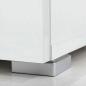 Preview: Fünfteilige Wohnwand TV-Schrank mit LED-Beleuchtung Weiß