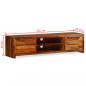 Preview: TV-Schrank Massivholz Palisander 120x30x30 cm