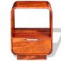 Preview: Nachttisch mit Schublade Massivholz Palisander 40x30x50 cm