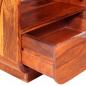 Preview: Nachttische mit Schubladen 2 Stk. Palisanderholz 40x30x50 cm