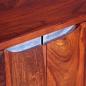 Preview: Sideboard Massivholz Palisander 75x35x60 cm
