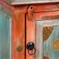 Preview: Nachttisch Massiv Mangoholz Orange