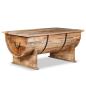 Preview: Couchtisch Massivholz Mango 88x50x40 cm