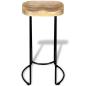 Preview: Barhocker 2 Stk. Mango Massivholz
