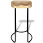 Preview: Barhocker 2 Stk. Mango Massivholz
