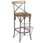 Preview: Barhocker Altholz Massiv