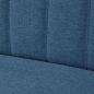 Preview: Sofa Stoff 117x55,5x77 cm Blau 
