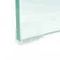 Preview: TV-Tisch/Bildschirmerhöhung Glas Transparent 120x30x13 cm