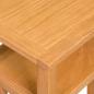 Preview: Beistelltisch mit Zeitungsablage 27x35x55 cm Massivholz Eiche 