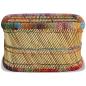 Preview: Couchtisch Bambus mit Chindi-Details Mehrfarbig