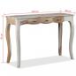 Preview: Konsolentisch mit 3 Schubladen Massivholz 110x40x76 cm