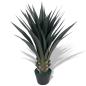 Preview: Künstliche Yucca-Pflanze mit Topf 85 cm Grün