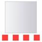 Preview: 8-tlg. Spiegelfliesen-Set Verschiedene Formen Glas