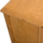 Preview: TV-Schrank 90x35x48 cm Massivholz Eiche