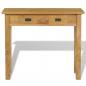 Preview: Konsolentisch Massivholz Teak 90x30x80 cm