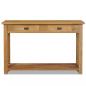 Preview: Konsolentisch Massivholz Teak 120x30x80 cm