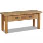 Preview: Flurbank Teak Massiv 90 x 30 x 40 cm